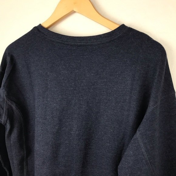 Wildfox Women's Blue Long Sleeve French Terry Statement Sweat Shirt - Picture 4 of 6